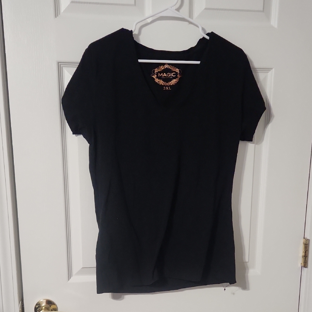 Magic Women's Classic Black Short Sleeve Tee